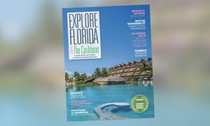 The cover of the May 2023 edition of Explore Florida & the Caribbean