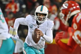 Dolphins quarterback Tua Tagovailoa is clearly one of the Dolphins' most important players, but where does he rank on the list of the team's most important players? (AP Photo/Peter Aiken)
